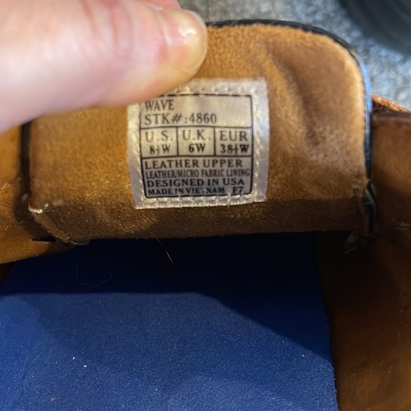 Dr. Comfort Wave #4860 Brown & Black Leather Therapeutic Shoes | Men’s 8.5W - Picture 2 of 6